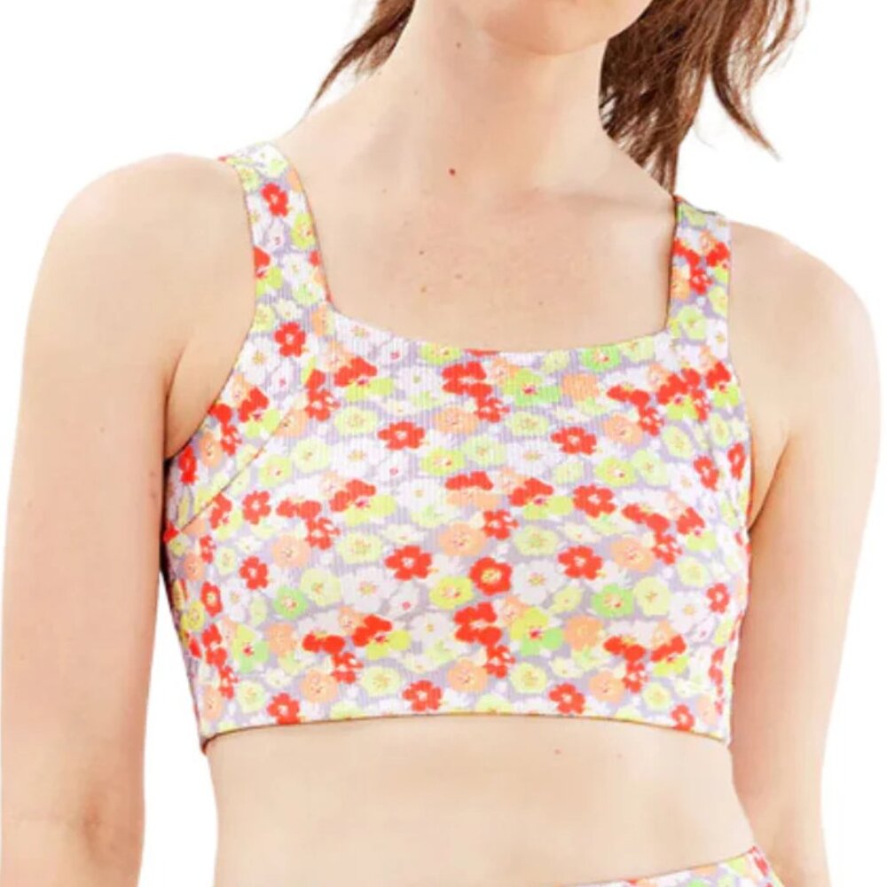 Cream Yoga - Casey Bra in Ditsy Floral
